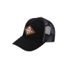 Mikado Czapka Z DASZKIEM - TRUCKER - ADVENTURE - CZARNA - op.1 szt.