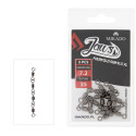 Mikado Krętlik - JAWS FOURFOLD SWIVELS XL - 35kg - op.5szt. Mikado Krętlik - JAWS FOURFOLD SWIVELS XL - 35kg - op.5szt.