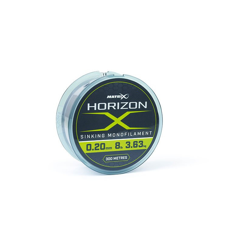 Matrix Horizon X Sinking Monofilament - 12lb (0.24mm) 300M Matrix Horizon X Sinking Monofilament - 12lb (0.24mm) 300M