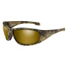 Okulary Polaryzacyjne Wiley X BOSS POLARIZED AMBER GOLD MIRROR KRYPTEK FRAME CCBOS12