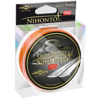 PLECIONKA NIHONTO OCTA BRAID 0,26 ORANGE 150M