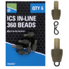 Łączniki Preston ICS In-Line 360 Beads P0030037