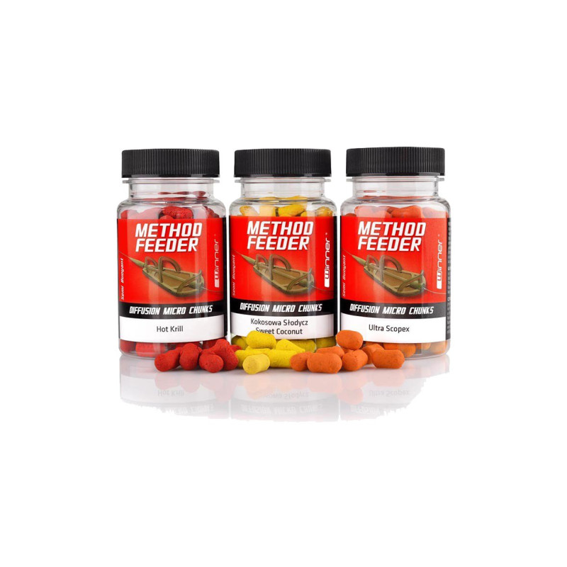 KULKI WINNER METHOD FEEDER DIFFUSION MICRO CHUNKS 40G TRUSKAWKA SUPREME 36005