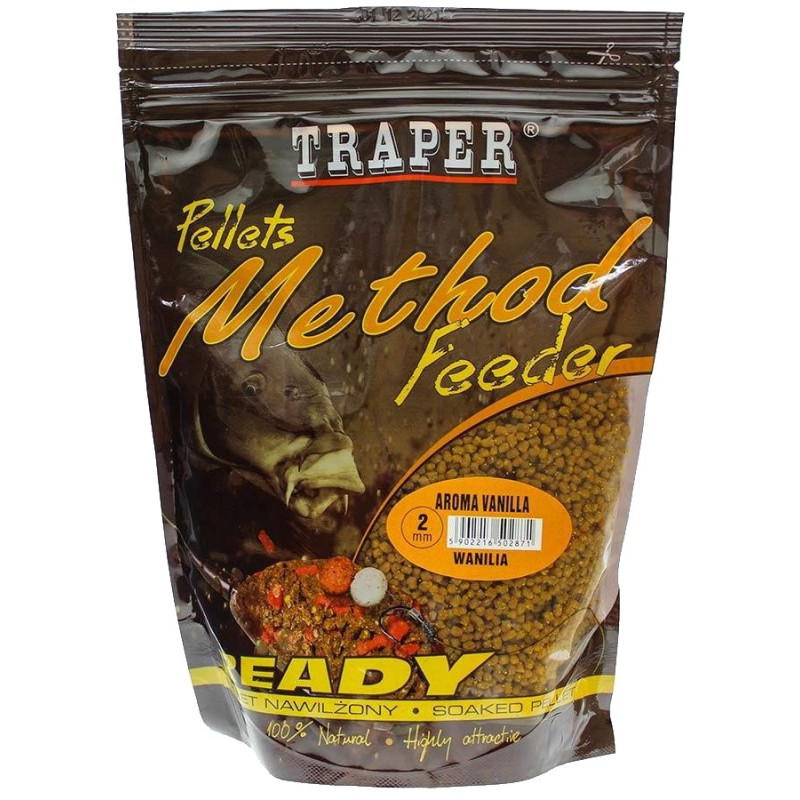 Pellet Traper Method FEEDER READY 2MM 500G WANILIA 04263