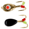 Mormyszka Mikado Ice BUG CZARNY-ZŁOTY 4MM