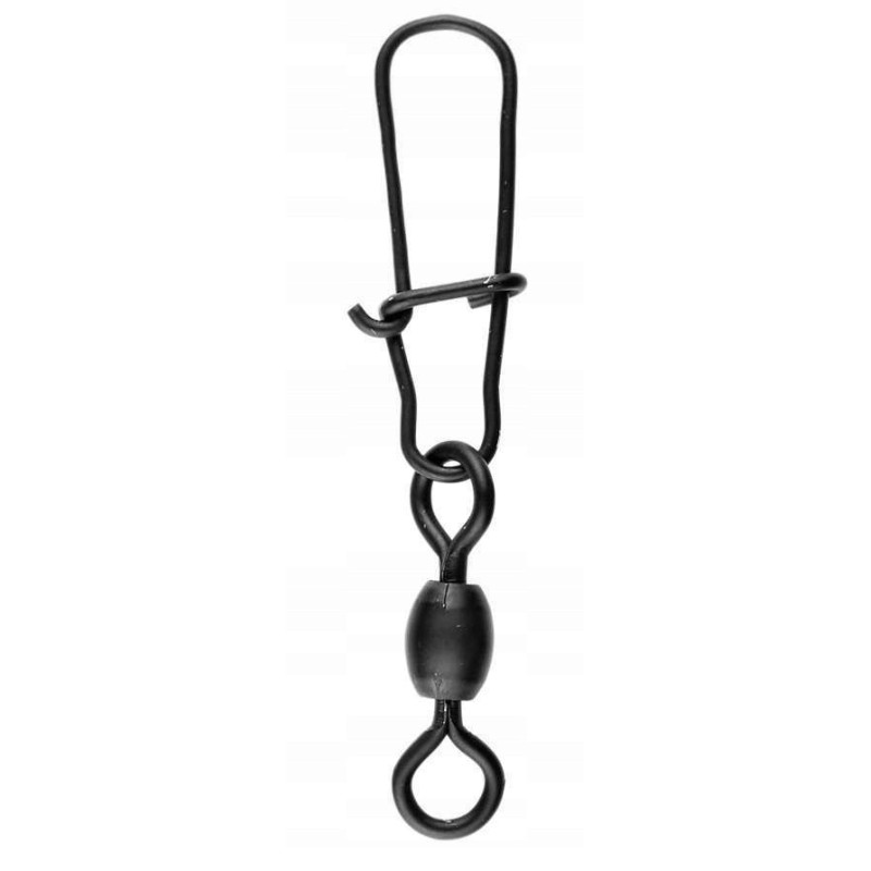 MADCAT STAINLESS SWIVELS W. EGG SNAP Nr 1 155LB 70KG BLACK 5PCS MADCAT STAINLESS SWIVELS W. EGG SNAP Nr 1 155LB 70KG BLACK 5PCS