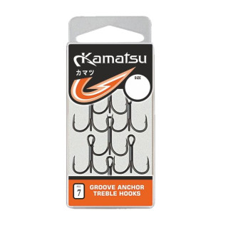 Kotwice Kamatsu Groove ANCHOR TREBLE K-082 NR.6 7szt 517000306