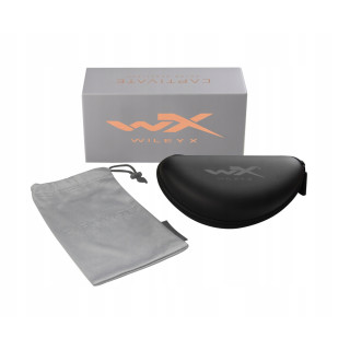 Okulary Wiley X HELIX Capt Blue Mirror Matte Black Frame