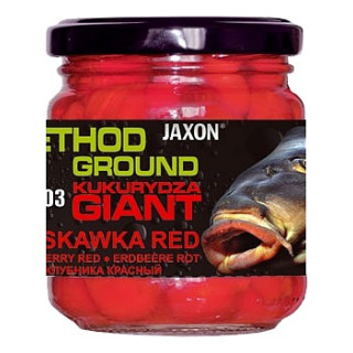 Kukurydza Giant Jaxon METHOD GROUND TRUSKAWKA RED 125G FG-CA03