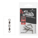Mikado Krętlik - JAWS DOUBLE SWIVELS - 25kg - op.5szt. Mikado Krętlik - JAWS DOUBLE SWIVELS - 25kg - op.5szt.