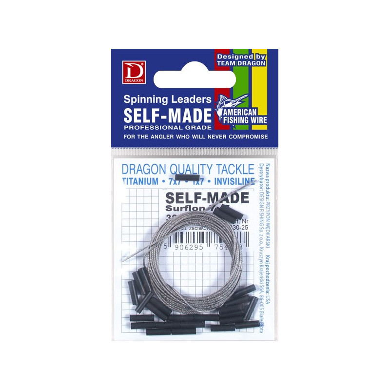 Materiał Przyponowy Dragon 7X7 SURFLON SELF-MADE 2.5M 9KG 51-209-25