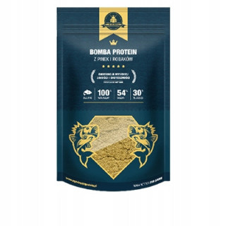 MĄCZKA Z PINKI SUSZONEJ I BIAŁYCH ROBAKÓW NASĄCZONA MELASĄ 250G