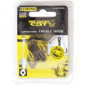 KOTWICA BLACK CAT CURVED POINT TREBLE HOOK NR.4/0 4550400 KOTWICA BLACK CAT CURVED POINT TREBLE HOOK NR.4/0 4550400
