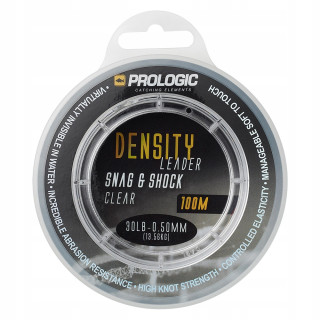 Pl Density Snag & SHOCK LEADER 100M 0.60MM 20.41KG 45LBS CLEAR
