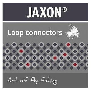Łącznik Sznura Jaxon LOOP CONNECTORS 30LB 14KG ŻÓŁTY NM-LC01A