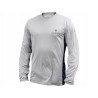 Pro UPF Long Sleeve XXL Grey/Navy Blue