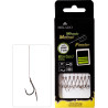 Przypon Method Feeder - Z IGŁĄ - hak z zadziorem nr 8 / plecionka: 0.14mm/10cm - op.8szt.