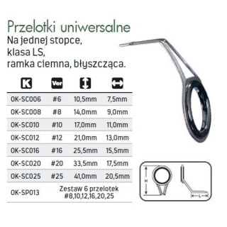 PRZELOTKA JAXON KOMPLET OK-SP013