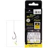 Przypon Method Feeder - Z PUSH STOPEM - hak z zadziorem nr 4 / plecionka: 0.16mm/10cm - op.8szt.
