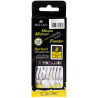 Przypon Method Feeder - Z PUSH STOPEM - hak z zadziorem nr 4 / plecionka: 0.16mm/10cm - op.8szt.
