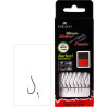 Mikado Przypon Method FEEDER - Z IGŁĄ - hak z zadziorem nr 4 / żyłka: 0.28mm/10cm - op.8szt.