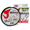 PLECIONKA DAIWA J-BRAID X8 0.18MM 150M CHARTREUSE 12750-018 PLECIONKA DAIWA J-BRAID X8 0.18MM 150M CHARTREUSE 12750-018