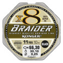 PLECIONKA KONGER X8BRAIDER BLACK 150M 0.10MM PLECIONKA KONGER X8BRAIDER BLACK 150M 0.10MM