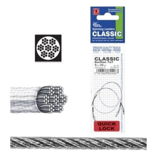 Przypon Dragon Quick LOCK 7X7 SURFLON CLASSIC 40CM 12KG 56-312-40