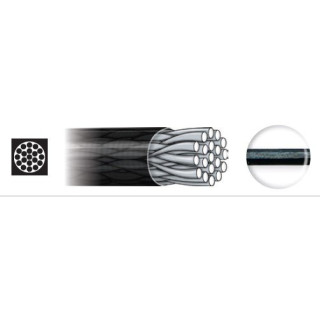 Przypon Dragon - American Fishing Wire 1 x 19 Surflon 3 kg LIGHT 30 cm 2 szt.