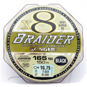 PLECIONKA KONGER X8BRAIDER BLACK 150M 0.08MM PLECIONKA KONGER X8BRAIDER BLACK 150M 0.08MM