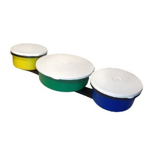 PODSTAWA DO POJEMNIKÓW ANPLAST POTRÓJNA 2X118MM + 162MM 4210