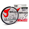 PLECIONKA DAIWA J-BRAID X8 0.20MM 150M CIEMNOZIELONA 12751-020
