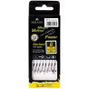 Przypon Method Feeder - Z IGŁĄ - hak z zadziorem nr 4 / plecionka: 0.16mm/10cm - op.8szt.