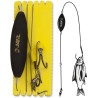 Przypon Black Cat ZESTAW HAK Z GRZECHOTKĄ XL 120CM NR.10/0 100KG 22-4336115