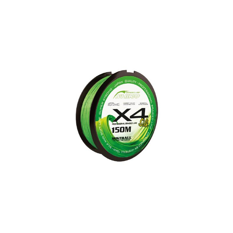 PLECIONKA MISTRALL SHIRO 150M (ZIELONA) 0.13MM PLECIONKA MISTRALL SHIRO 150M (ZIELONA) 0.13MM