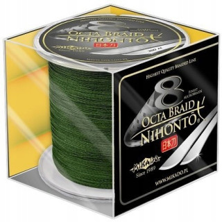 Mikado PLECIONKA - NIHONTO OCTA BRAID - 0.14mm/10.15kg/300m - ZIELONA - op.1szp.