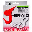 PLECIONKA DAIWA J-BRAID X8 0.20MM 150M CHARTREUSE 12750-020 PLECIONKA DAIWA J-BRAID X8 0.20MM 150M CHARTREUSE 12750-020