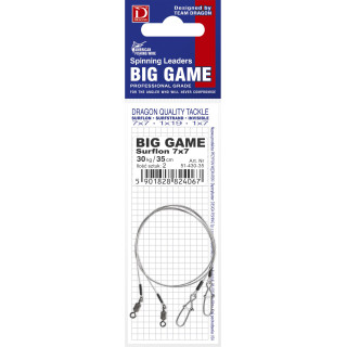 Przypon Dragon Surflon 7X7 2SZT 60CM/30KG 51-430-60