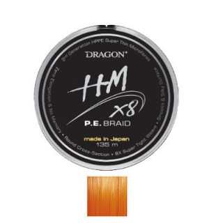 PLECIONKA DRAGON HM8X P.E.BRAID 0.10MM 9KG 135M PDF-40-00-610