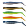 Przynęta RT SLIM SHAD PADDLE TAIL 10CM UV ORANGE/YELLOW 48PCS BULK