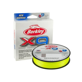 Plecionka Berkley X9 BRAID 0.12MM 12.1KG 150M FLUORO ZIELONA 1486848