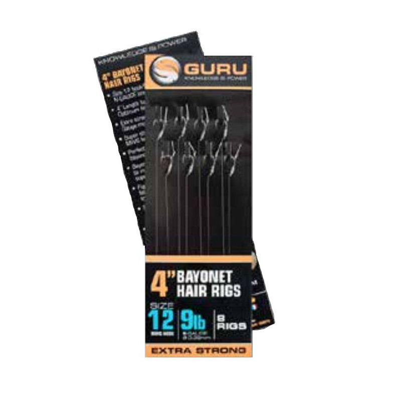 PRZYPON GURU BAYONETS READY RIG NR.10 10CM 0.25MM GRR017