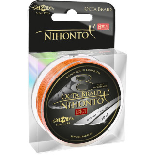 Plecionka Mikado Nihonto OCTA BRAID ORANGE 300M 0.35MM
