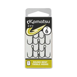 Kotwica Kamatsu Round BENT TREBLE K-085 NR.12 7szt 517300012