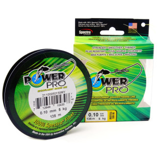 Plecionka Shimano Power PRO 0.10 135M 5KG/11LB HI-VIS YELLOW PPBI13510Y