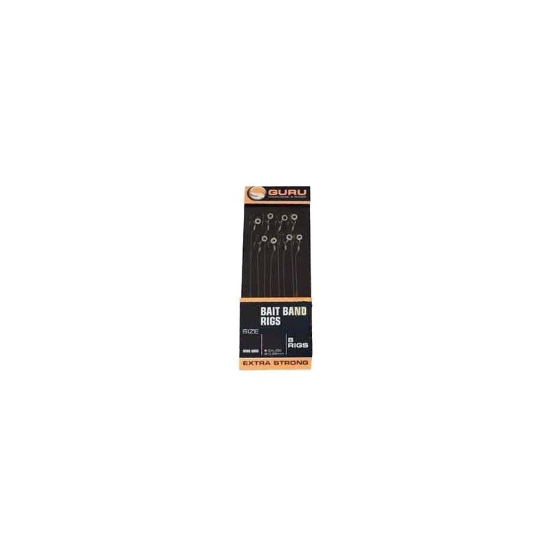 PRZYPON GURU BAIT BANDS READY RIG NR.12 10CM 0.22MM GR009