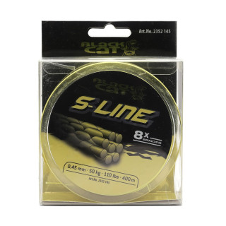 PLECIONKA BLACK CAT S-LINE 0.55MM 300M 70KG ŻÓŁTA 2352055