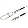 Pwtb34Kg_35Cm Przypon Wędkarski Z PLECIONKI TYTANOWEJ 1X7 ADVANCED, 34KG, 35 CM