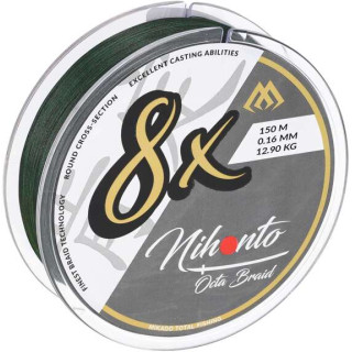 Mikado PLECIONKA - NIHONTO OCTA BRAID - 0.12mm/8,9kg/300m - ZIELONA - op.1szp.