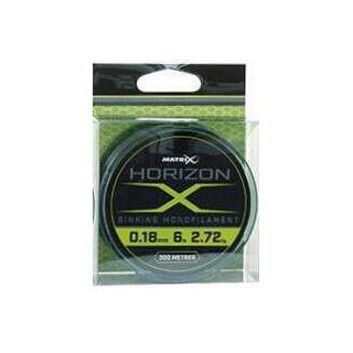 Matrix Horizon X Sinking Monofilament - 6lb (0.18mm) 300M